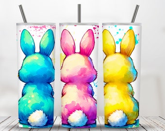Easter Bunnies 20 ounce Sublimation Tumbler