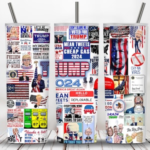 Trump 2024 Sublimation Tumbler