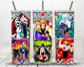 Vaso de sublimación Villanos