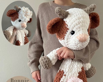 Bonnie The Cow Pattern | crochet cow pattern only