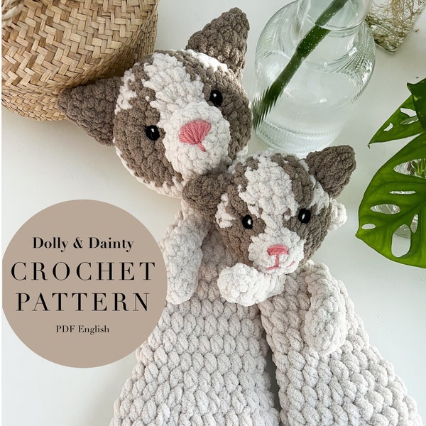 Dolly and Dainty The Rag-Doll Kitties Patterns, crochet Dolly and Dainty patterns only
