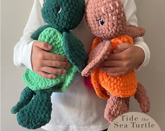 Tide the Sea Turtle Muster | 1 Häkelmuster für Meeresschildkröten