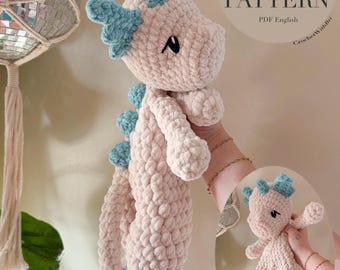 Dandi The Dragon Pattern, crochet dragon pattern only