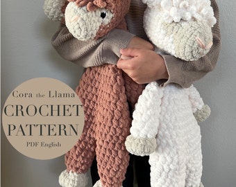 Cora The Llama Pattern | crochet llama pattern only