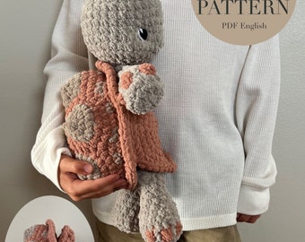 Stop het schildpadpatroon in | Alleen gehaakt patroon schildpad/schildpad