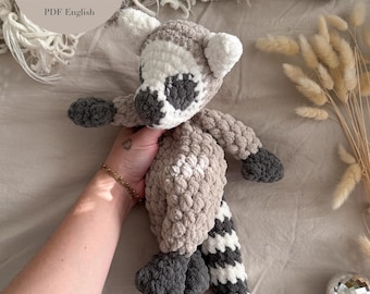 Lilly The Mini Lemur Pattern | crochet lemur pattern only