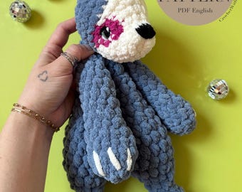 Cub The Mini Sloth Pattern | crochet mini sloth pattern only