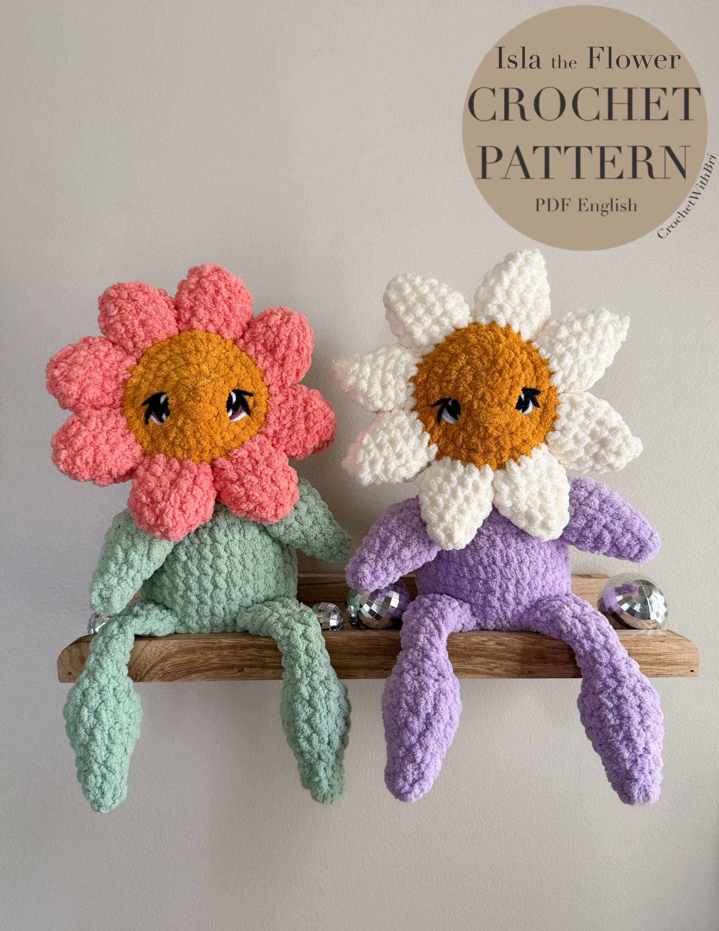 Isla The Flower Pattern | crochet flower pattern only | LOW SEW