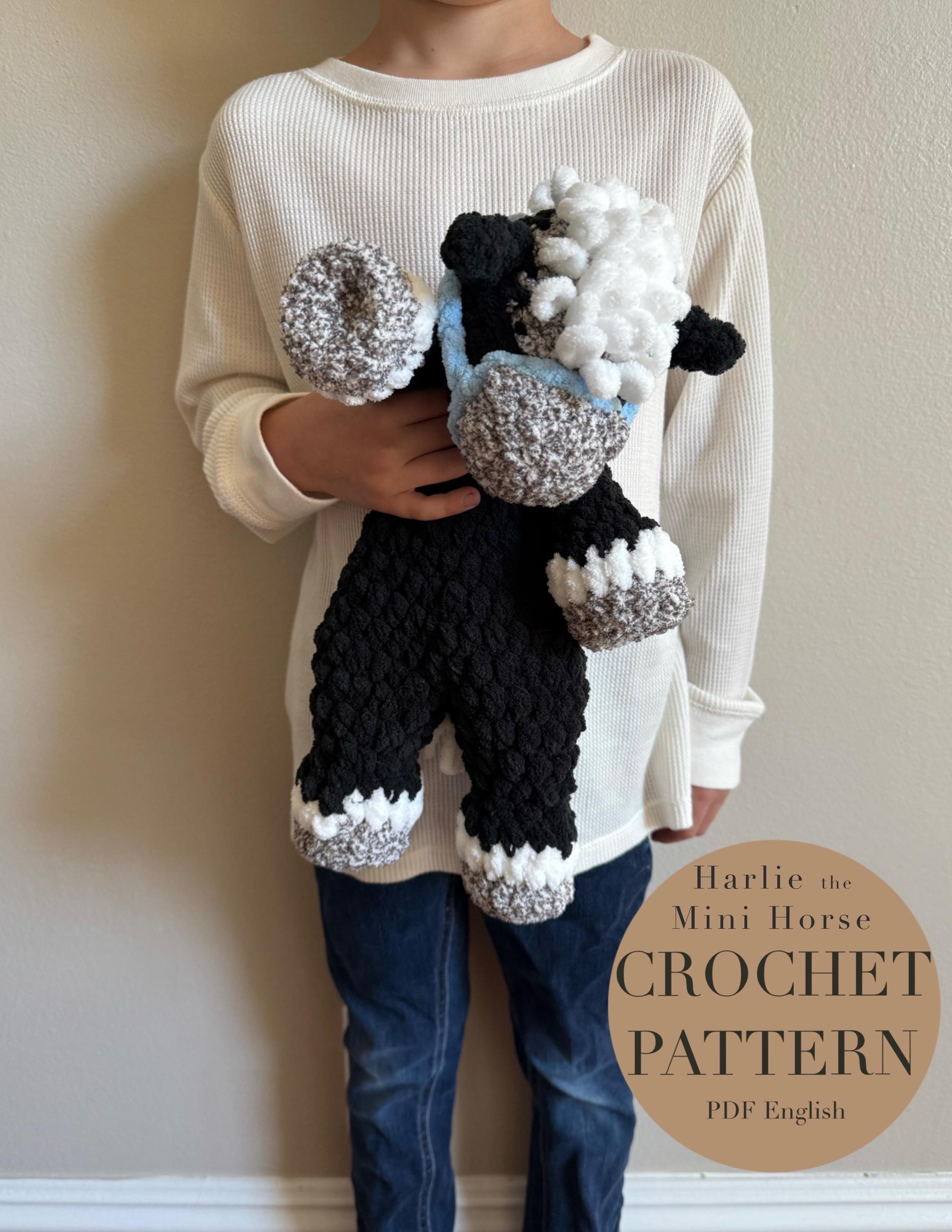 37 Horse Crochet Patterns: Amigurumi Horses, Ponies, Hobbyhorses, and More 21 Harlie The Mini Horse Pattern crochet horse pattern only