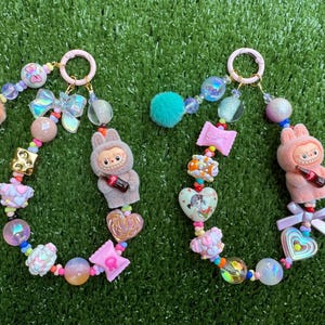 Cute Trending Labubu mix color | bag charms | phone charms | keychaind | key holder