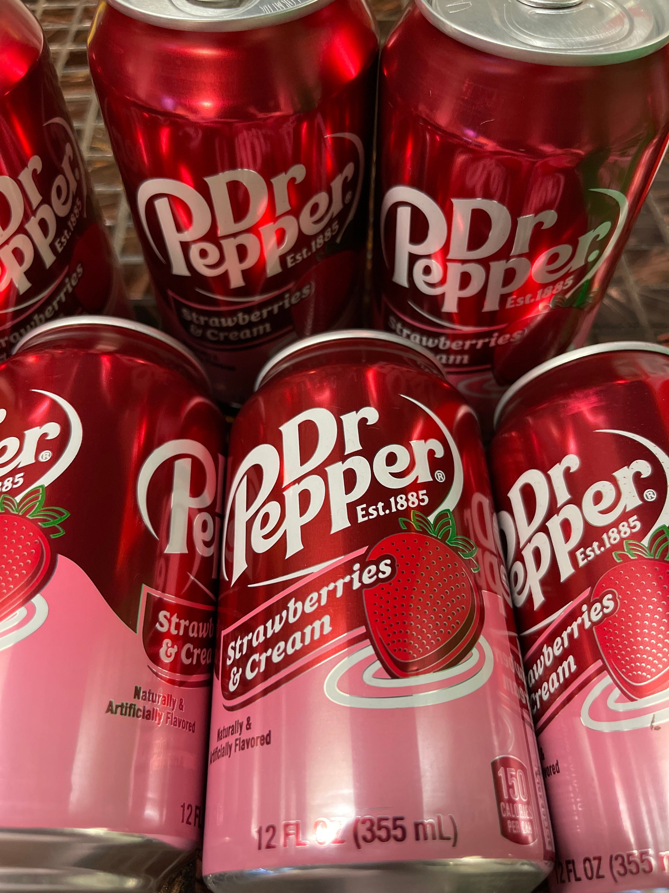 Dr Pepper Strawberries And Cream 6 Pack at Alex Cruz blog