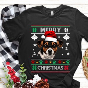 Jack russell xmas jumper on sale