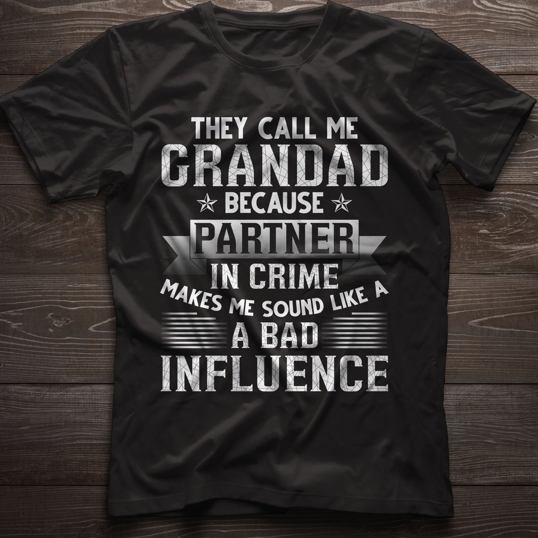 Grandad T-shirt, Grandpa Joke Tee, Funny Birthday Gift T-shirt for ...