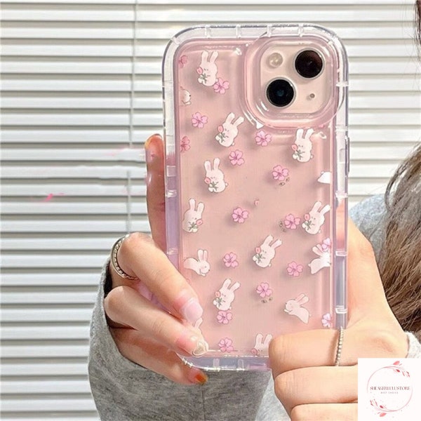Rabbit Phone Case - Etsy