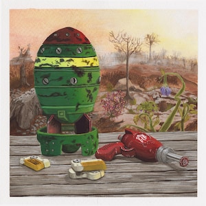 Life After the Fallout - Gallery Prints- Original Painting by L. Sorolenti