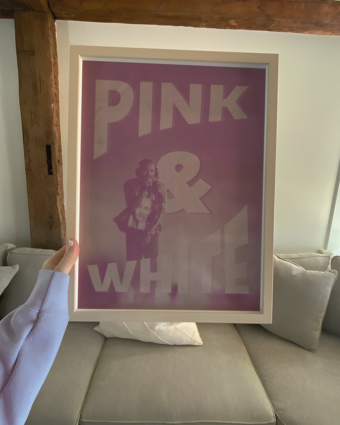 Frank Ocean Poster pink & White Frank Ocean Poster Frank Ocean Art Frank Ocean Music Indie Music