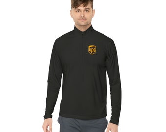 UPS Quarter-Zip Pullover, UPS Sport Jacket, United Parcel Service Long Sleeve