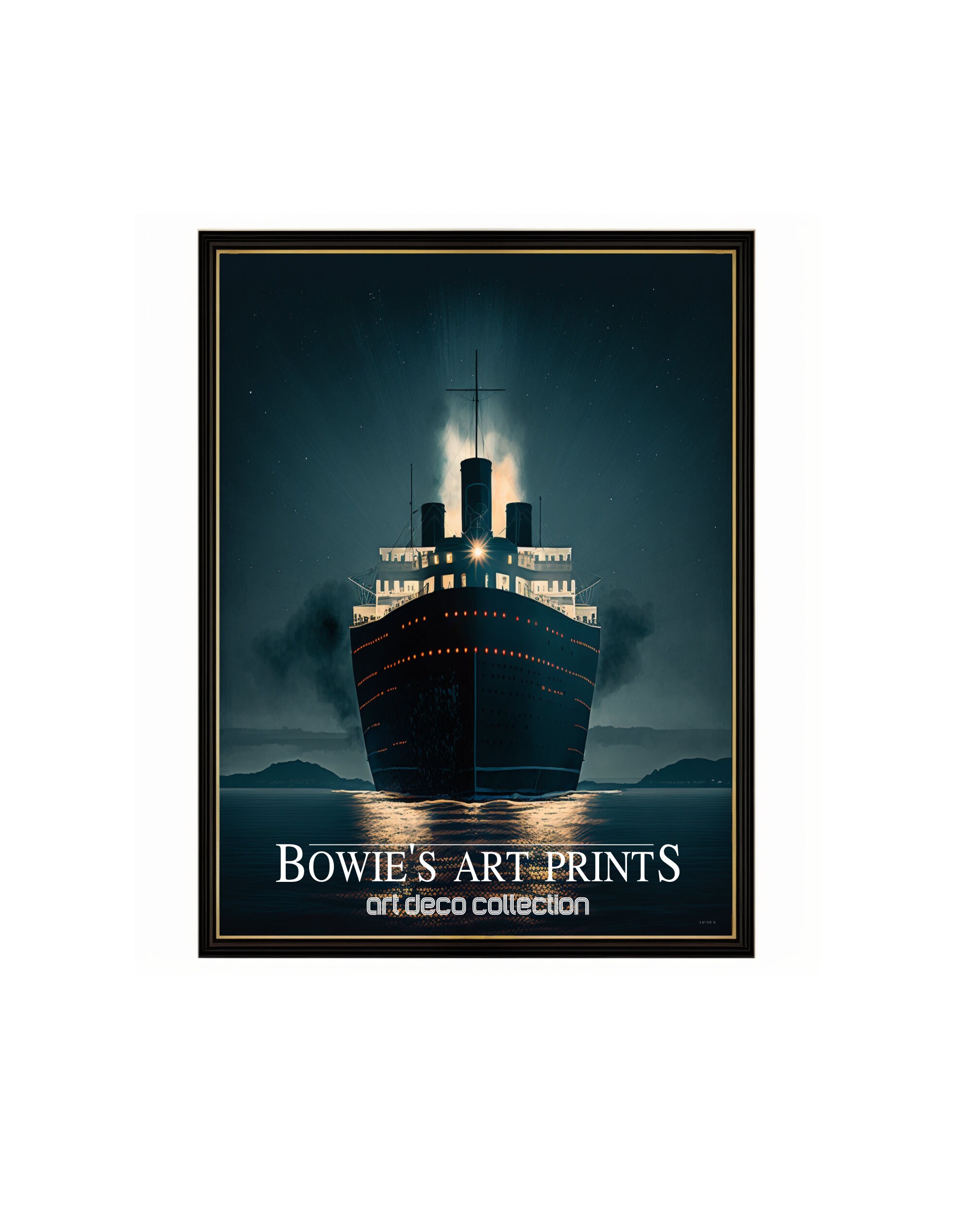 Art Deco Cruise Liner Digital Download Print Etsy