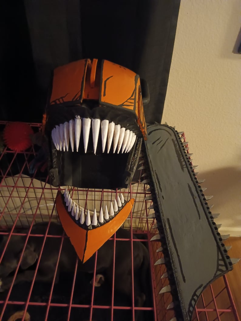 Chainsaw Man Helmet Etsy