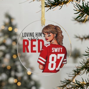 Taylor's All Albums Merry Swiftmas 2023 Ornament No.6 - Printing Ooze