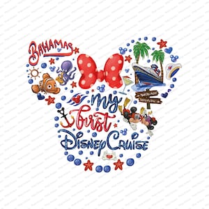 Minnie,My first Cruise,Mickey Captain,Cruise Vacation ,Cruise, Mouse, Ears,sublimation designs, magic kingdom shirt, Printable,
