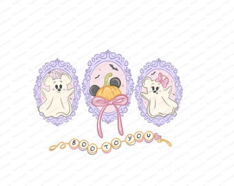 Fantasma de Minnie Mouse PNG: Imagen del Reino Mágico de Halloween (Descarga digital)