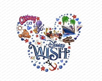 Let&#39;s Cruise,Mickey Captain,Cruise Vacation Wish ,trip 2023,Castaway Cay, Mouse Ears,vintage,sublimation designs, magic kingdom,