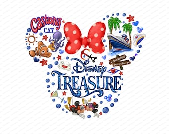 Minnie,treasure ,Mickey Captain,Cruise Vacation ,Cruise, Mouse, Ears,sublimation designs, magic kingdom shirt, Printable,