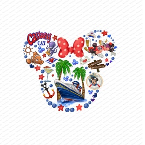 Let&#39;s Cruise,Mickey Captain,Cruise Vacation ,Minnie Mouse ,trip 2023,Castaway Cay, Mouse Ears,vintage,sublimation designs, magic kingdom,