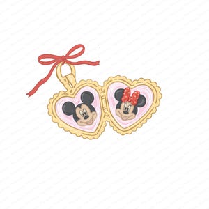 Magic Kingdom,Heart locket, Minnie Mouse ears, Coquette bow Locket,PNG,Minnie castle, magic kingdom shirt, Printable