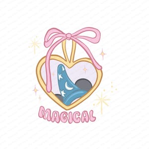 Magic Kingdom,Heart locket, Magical world ,Minnie Mouse ears, Coquette bow Locket,PNG,Minnie castle, magic kingdom shirt, Printable