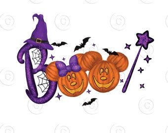 Magical Halloween ,Pumpkin,Magic Kingdom, Boo,Sublimation design download,Carnival Items,T-shirt design,Halloween,png