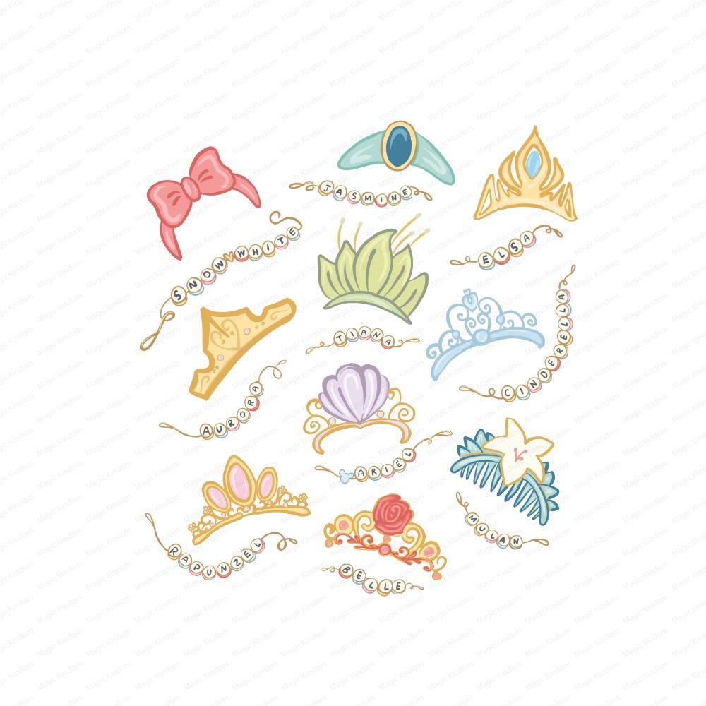 Magic Kingdom, Princess Crowns,Disney Girl Trip,Princesses ,Belle, Snow White,jasmine, aurora, Ariel, Princess frame, Coquette bow Locket