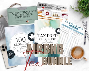 Pacote de verificação de impostos do Airbnb no Canadá (2025), Imóvel para aluguel, Pequenas empresas (Download digital)