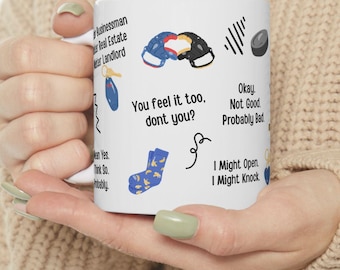 Taza con cita inspirada en la rivalidad acalorada - Taza de la rivalidad acalorada - Merchandising de Hudson Williams - Merchandising de Shane e Ilya - Merchandising de la rivalidad acalorada
