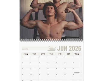 Heated Rivalry 2026/2027 Kalender - Ilya Rozanov & Shane Hollander Kalender - Hockey Romance Kalender - Heated Rivalry Merch