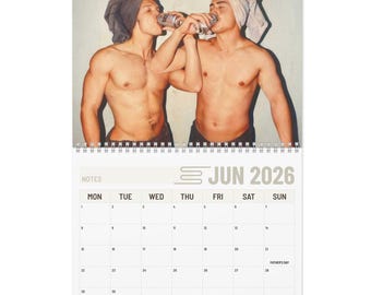 Heated Rivalry 2026/2027 Calendar - Ilya Rozanov & Shane Hollander Calendar- Hockey Romance Calendar - Heated Rivalry Merch