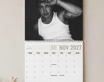 Calendario de la intensa rivalidad 2027 - Calendario de Ilya Rozanov y Shane Hollander - Calendario de romance en el hockey