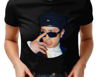 Koszulka Hudson Williams Trippy Baby Tee Cropped - Hudcon Merch - Heated Rivalry Merch - Koszulka Heated Rivalry