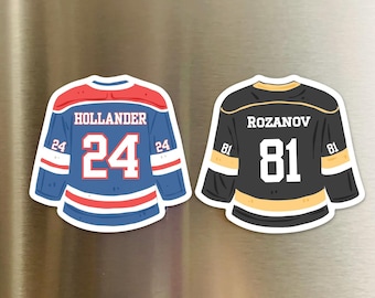 Heated Rivalry Inspired Magnet Set 3” - Heated Rivalry Merch - Ilya and Shane Jersey Magnet - Hudcon Merch