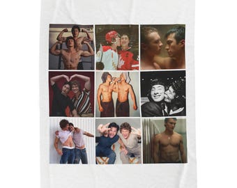 Heated Rivalry Blanket - Hudson and Connor Blanket - Shane and Ilya Blanket - Heated Rivalry Merch