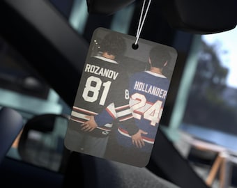Odświeżacz powietrza do samochodu Heated Rivalry - Heated Rivalry Merch - Hudcon Merch - Hudson and Connor Merch