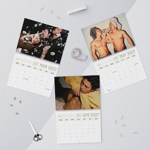 Verwarmde rivaliteitskalender 2026/2027 - Ilya Rozanov & Shane Hollander-kalender - Romaanse hockeykalender afbeelding 5