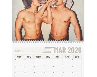 Beheizter Rivalität Kalender 2026 - Ilya Rozanov & Shane Hollander Kalender Hockey Romanze Kalender