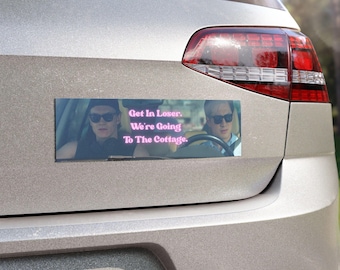 Heated Rivalry Car Magnet - Heated Rivalry Merch - Hudcon Magnet - Shane and Ilya Merch - Heated Rivalry Cottage Bumper Magnet
