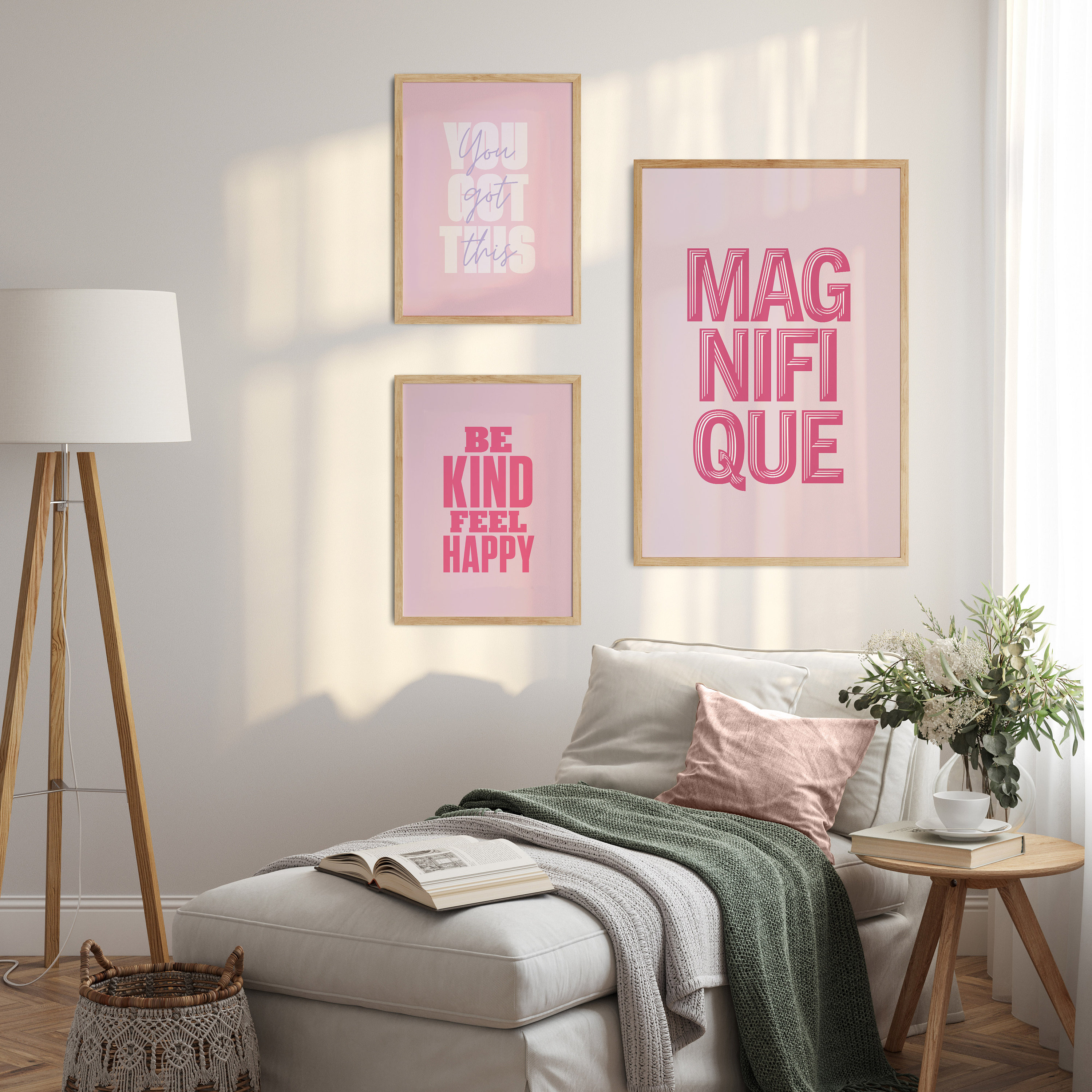 Pink Quotes Print Set: Inspirational Dorm Decor, Teen Girl Bedroom (digital  Download) - Etsy, image size:3000x3000
