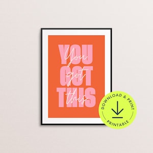 Preppy pink quote wall art Printable Quote print downloadable sayings Wall Art Motivational Trendy dorm room decor preppy y2k pink print