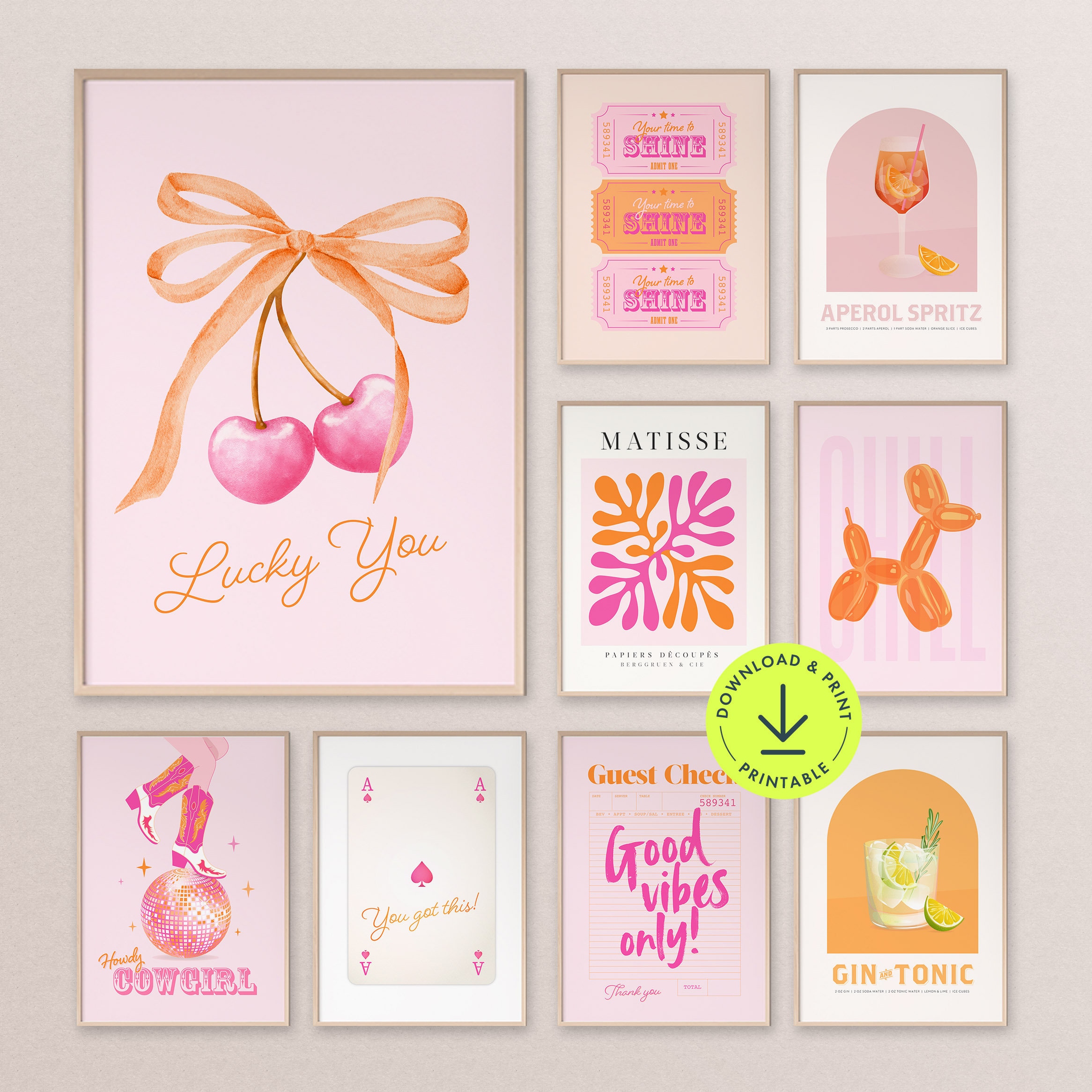 Society6 ケース Simple Ogee Pink by Aimee St Hill Chloe Pink Rectangular Metal Photo Frame For Home / Bedroom