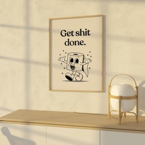 Funky Bathroom Art Funny Printable Bathroom Wall Art Trendy Bathroom ...