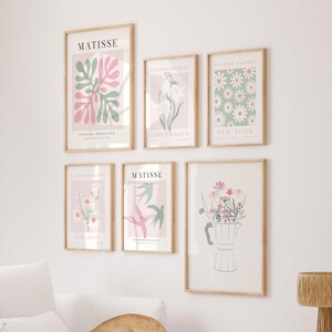Blush Pink & Sage Green Gallery Wall Art Set (digital Download) - Etsy